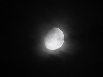 Cloudy Night With Moon - 10-24-2015 #1